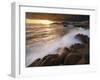 Ireland, Co.Donegal, Cruit island  at sunset-Shaun Egan-Framed Photographic Print