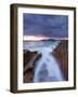 Ireland, Co.Donegal, Cruit island  at sunset-Shaun Egan-Framed Photographic Print