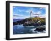 Ireland, Co.Donegal, Fanad, Fanad lighthouse at dusk-Shaun Egan-Framed Photographic Print