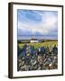 Ireland, Co.Donegal, Fanad, House and stone wall-Shaun Egan-Framed Photographic Print