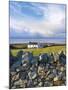 Ireland, Co.Donegal, Fanad, House and stone wall-Shaun Egan-Mounted Photographic Print