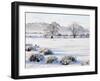 Ireland, Co.Donegal, Milford, snow covered landscape-Shaun Egan-Framed Photographic Print