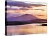 Ireland, Co.Donegal, Mount Errigal and Mulroy bay at sunset-Shaun Egan-Stretched Canvas