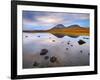 Ireland, Co.Donegal, Mount Errigal  reflected in lake-Shaun Egan-Framed Photographic Print