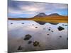 Ireland, Co.Donegal, Mount Errigal  reflected in lake-Shaun Egan-Mounted Photographic Print