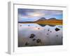 Ireland, Co.Donegal, Mount Errigal  reflected in lake-Shaun Egan-Framed Photographic Print