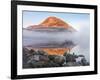 Ireland, Co.Donegal, Mount Errigal reflected in Lough Dunlewey-Shaun Egan-Framed Photographic Print