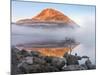 Ireland, Co.Donegal, Mount Errigal reflected in Lough Dunlewey-Shaun Egan-Mounted Photographic Print