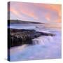 Ireland, Co.Sligo, Mullaghmore, coastline at dusk-Shaun Egan-Stretched Canvas