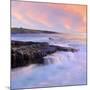 Ireland, Co.Sligo, Mullaghmore, coastline at dusk-Shaun Egan-Mounted Photographic Print