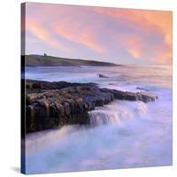 Ireland, Co.Sligo, Mullaghmore, coastline at dusk-Shaun Egan-Stretched Canvas