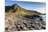 Ireland, County Antrim, Bushmills, Giants Causeway, basalt rock formation-Walter Bibikow-Mounted Premium Photographic Print