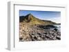 Ireland, County Antrim, Bushmills, Giants Causeway, basalt rock formation-Walter Bibikow-Framed Photographic Print