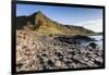 Ireland, County Antrim, Bushmills, Giants Causeway, basalt rock formation-Walter Bibikow-Framed Photographic Print