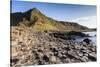 Ireland, County Antrim, Bushmills, Giants Causeway, basalt rock formation-Walter Bibikow-Stretched Canvas