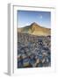 Ireland, County Antrim, Bushmills, Giants Causeway, basalt rock formation-Walter Bibikow-Framed Photographic Print
