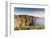 Ireland, County Clare, Cliffs of Moher, 200 meter high cliffs, dusk-Walter Bibikw-Framed Photographic Print