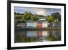 Ireland, County Cork, Bantry, harbor view, sunset-Walter Bibikow-Framed Photographic Print