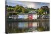 Ireland, County Cork, Bantry, harbor view, sunset-Walter Bibikow-Stretched Canvas