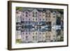 Ireland, County Cork, Bantry, harborfront buildings-Walter Bibikow-Framed Photographic Print