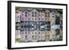 Ireland, County Cork, Bantry, harborfront buildings-Walter Bibikow-Framed Photographic Print