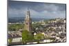 Ireland, County Cork, Cork City, city view with St. Anne's Church, dawn-Walter Bibikow-Mounted Photographic Print
