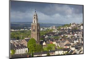 Ireland, County Cork, Cork City, city view with St. Anne's Church, dawn-Walter Bibikow-Mounted Photographic Print