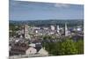 Ireland, County Cork, Cork City, elevated city view from the west-Walter Bibikow-Mounted Premium Photographic Print