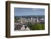 Ireland, County Cork, Cork City, elevated city view from the west-Walter Bibikow-Framed Photographic Print