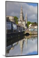 Ireland, County Cork, Cork City, St. Fin Barre's Cathedral seen from the River Lee-Walter Bibikow-Mounted Photographic Print