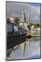 Ireland, County Cork, Cork City, St. Fin Barre's Cathedral seen from the River Lee-Walter Bibikow-Mounted Photographic Print