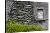 Ireland, County Cork Ring of Beara, Garnish, traditional stone house-Walter Bibikow-Stretched Canvas