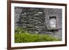 Ireland, County Cork Ring of Beara, Garnish, traditional stone house-Walter Bibikow-Framed Premium Photographic Print