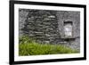 Ireland, County Cork Ring of Beara, Garnish, traditional stone house-Walter Bibikow-Framed Premium Photographic Print
