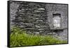 Ireland, County Cork Ring of Beara, Garnish, traditional stone house-Walter Bibikow-Framed Stretched Canvas