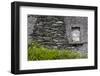 Ireland, County Cork Ring of Beara, Garnish, traditional stone house-Walter Bibikow-Framed Photographic Print