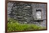 Ireland, County Cork Ring of Beara, Garnish, traditional stone house-Walter Bibikow-Framed Photographic Print