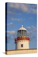 Ireland, County Donegal, St. John's Point, St. John's Point Lighthouse, dusk-Walter Bibikow-Stretched Canvas