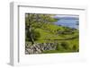 Ireland, County Galway, Cong, elevated springtime landscape-Walter Bibikow-Framed Photographic Print