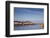 Ireland, County Galway, Galway City, port buildings of The Claddagh-Walter Bibikow-Framed Photographic Print