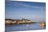 Ireland, County Galway, Galway City, port buildings of The Claddagh-Walter Bibikow-Mounted Premium Photographic Print