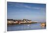 Ireland, County Galway, Galway City, port buildings of The Claddagh-Walter Bibikow-Framed Photographic Print