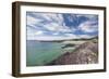 Ireland, County Kerry, Ring of Kerry, Castlecove, Castlecove Beach-Walter Bibikw-Framed Photographic Print