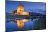 Ireland, County Kerry, Ring of Kerry, Killarney, Ross Castle, dusk-Walter Bibikw-Mounted Photographic Print