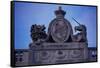 Ireland, Dublin, Detail of Ornamental Friezes on Four Courts, Which Houses Irish Supreme Court-null-Framed Stretched Canvas