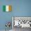 Ireland Flag Distressed Art Print Poster-null-Poster displayed on a wall