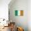 Ireland Flag Distressed Art Print Poster-null-Poster displayed on a wall