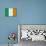 Ireland Flag Distressed Art Print Poster-null-Poster displayed on a wall