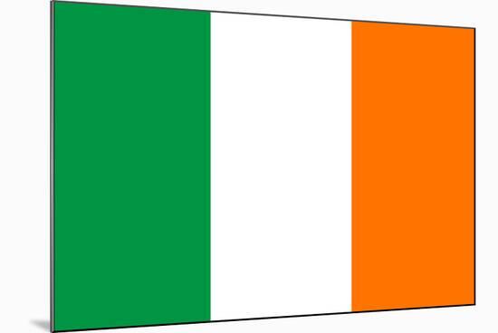 Ireland Flag-null-Mounted Art Print