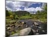 Ireland, Glendalough Monastery, View from Glendasan River, Wicklow Mountains-K. Schlierbach-Mounted Photographic Print